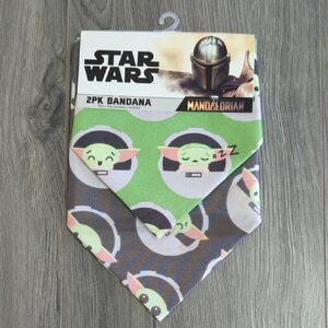 Star Wars Grogu 2-Pack Kids Bandanas